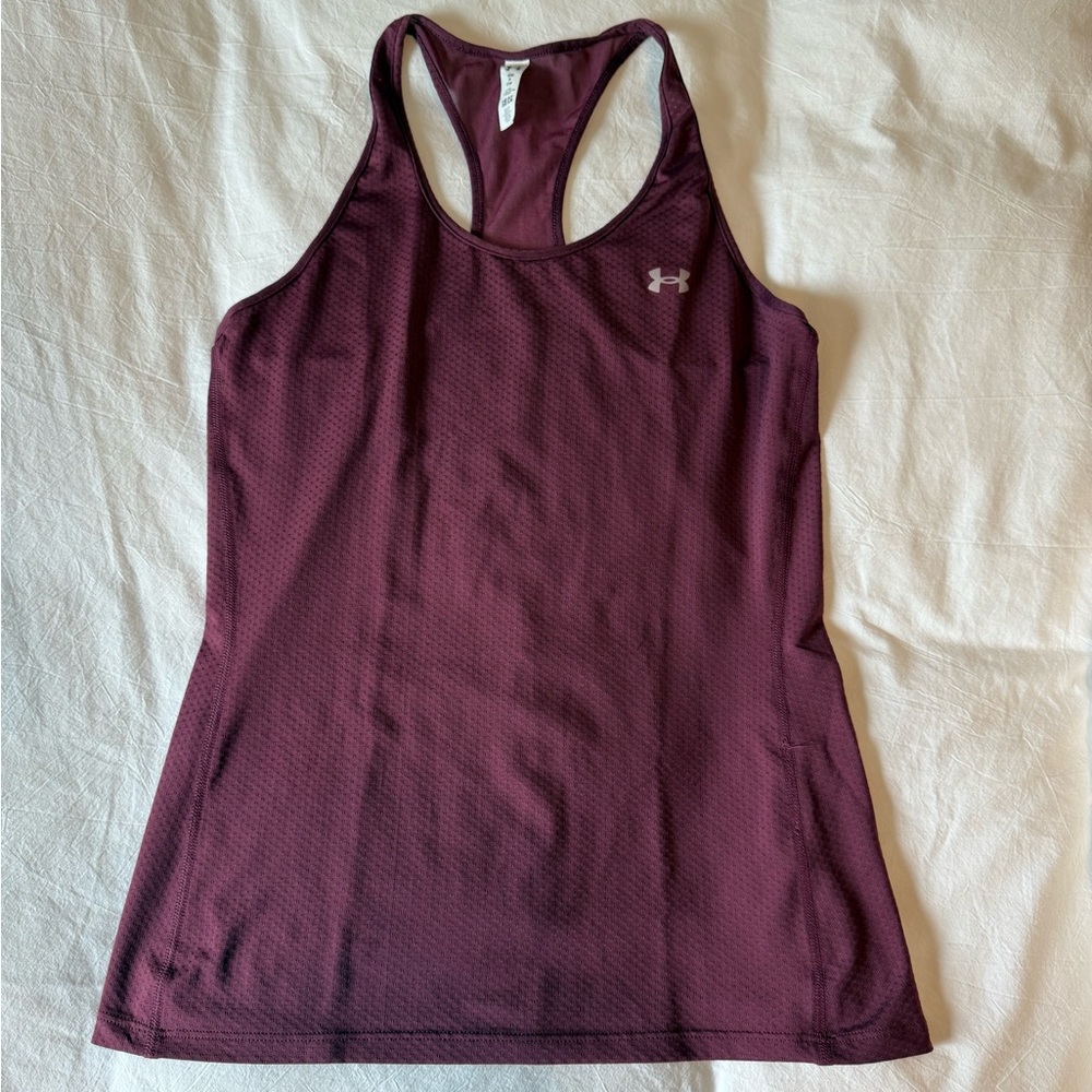 Under Armour Burgundy Athletic Tank